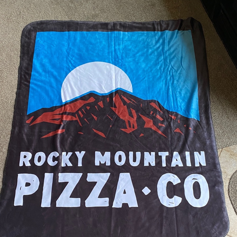 Rocky Mountain Pizza Co Blanket